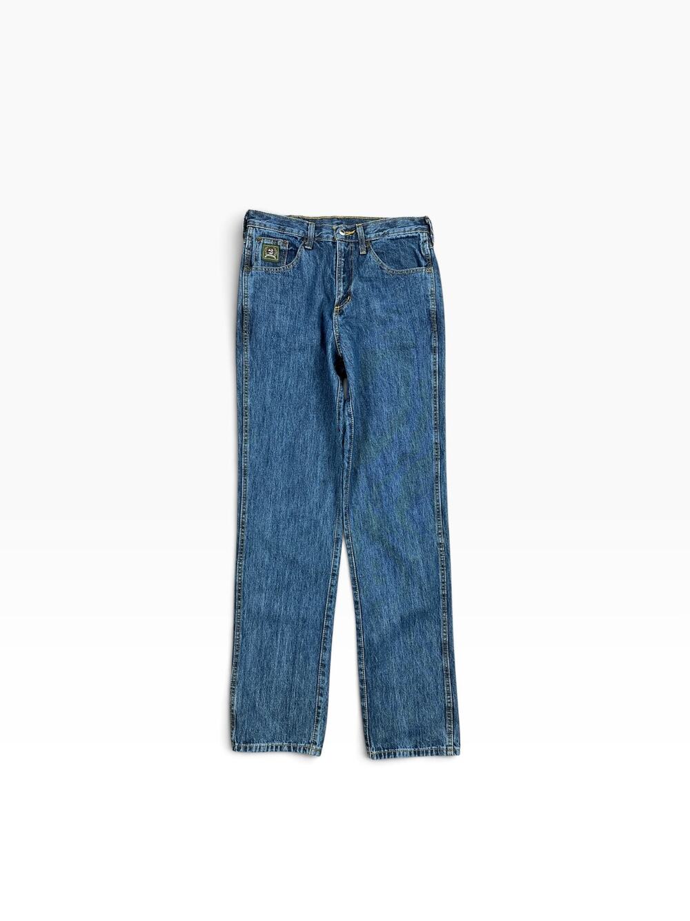 Cinch Green Label Rigid Relaxed Tapered Jeans Dark Stone Blue — Size 33x36